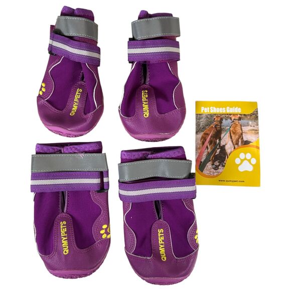 Purple Dog Shoes by - Picture 2 of 3